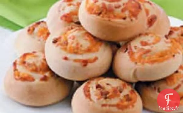 Rouleaux de printemps au bacon et au fromage