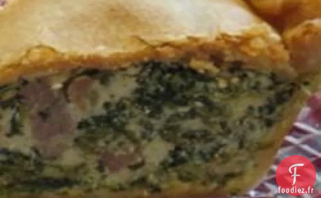 Vous devez absolument essayer cette tarte aux épinards !