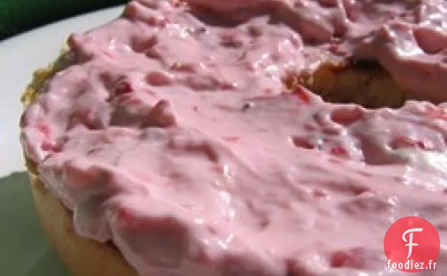 Tartinade au fromage à la crème et aux fraises
