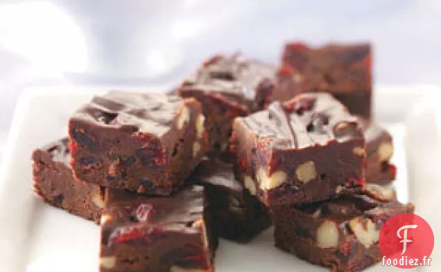 Fudge aux canneberges
