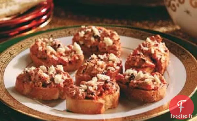 Crostini grecs