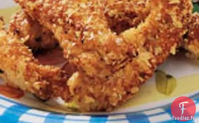 Lanières de poulet croustillantes