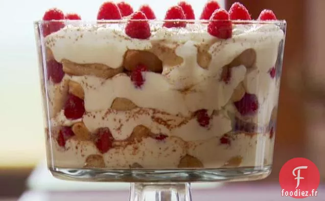 Tiramisu aux framboises