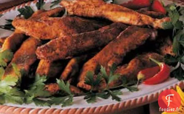 Lanières de poulet cajun