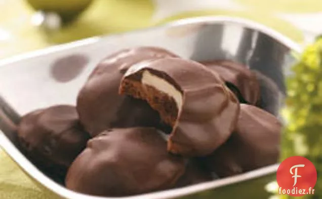 Surprises au chocolat et à la menthe