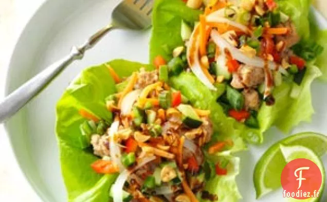 Wraps de laitue au porc vietnamien