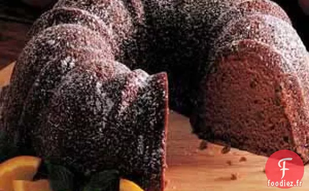 Gâteau quatre-quarts au chocolat