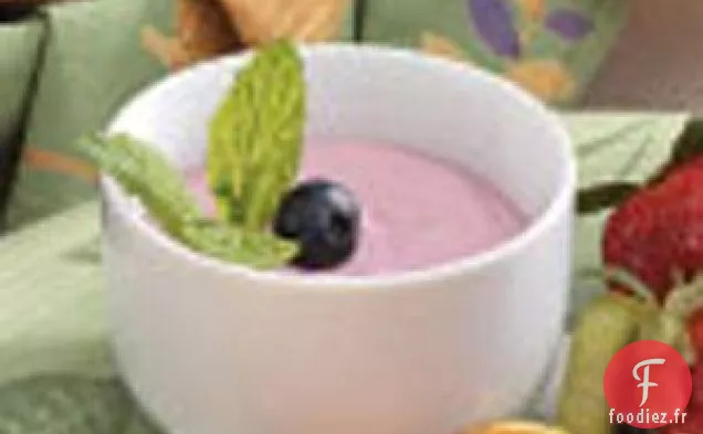 Trempette aux fraises et aux fruits