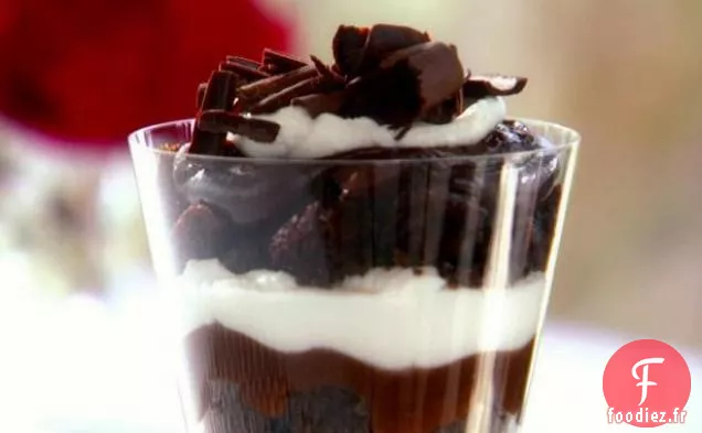 Tiramisu au chocolat et au sabayon