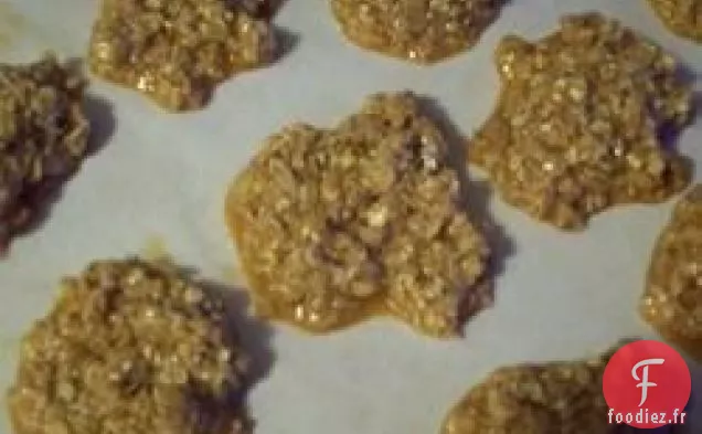 Biscuits à l'avoine sans cuisson au pudding