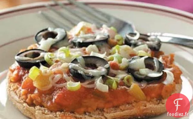 Petites pizzas mexicaines