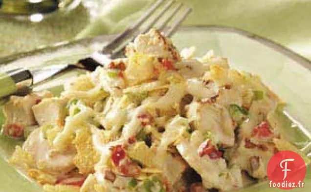 Salade de poulet chaude