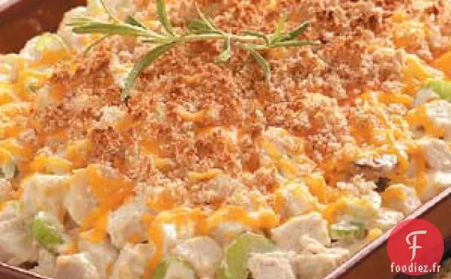 Salade de poulet chaude