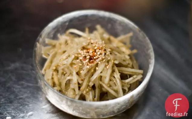 Gobo Miso Kinpira (bardane Au Miso)