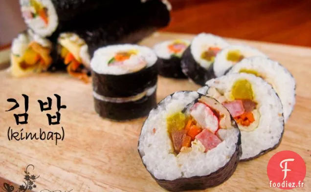 Kimbap (rouleau de sushi)