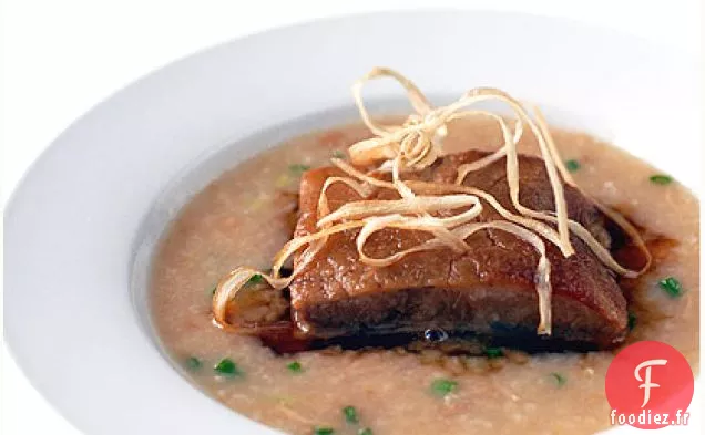Kakuni De Porc Au Congee De Pétoncles