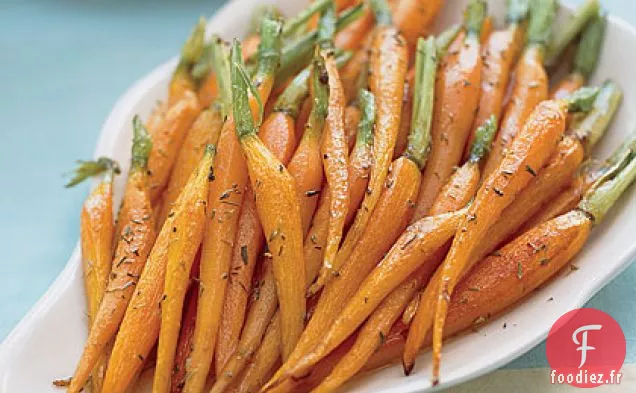 Carottes Rôties au Cumin Vanille