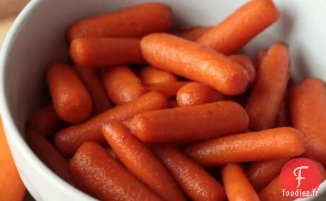 Recette de Carottes pour Bébés Glacées au Sucre Brun