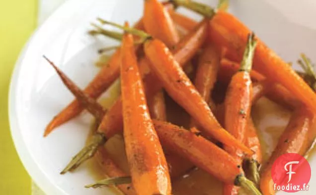Carottes Rôties À L'Orange Et Au Miel