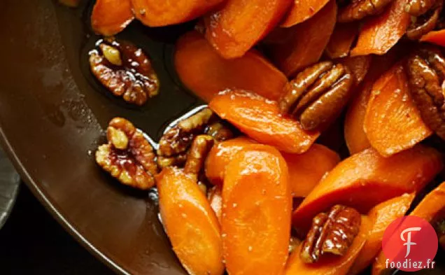 Carottes Glacées aux Pacanes