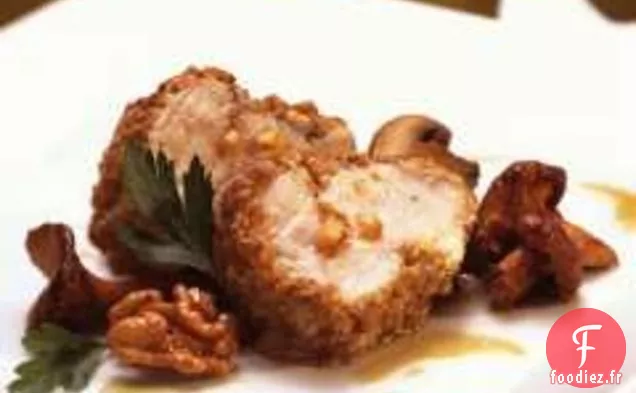 Lotte En Croûte De Noix De Charlie Palmer, Poivre Noir Et Cumin