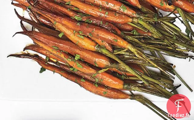 Carottes Glacées Au Vinaigre De Xérès Et À La Mélasse