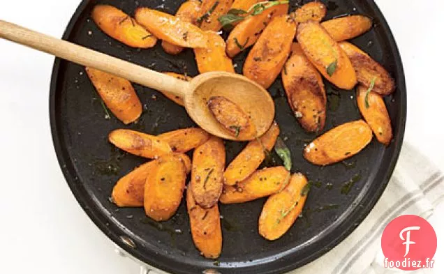 Carottes Sautées à la Sauge