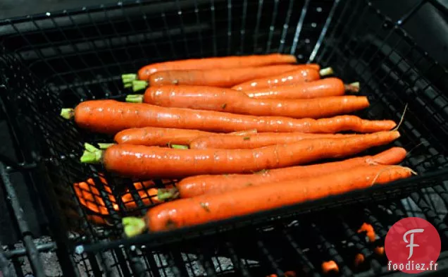 Carottes au Romarin Balsamique Grillées