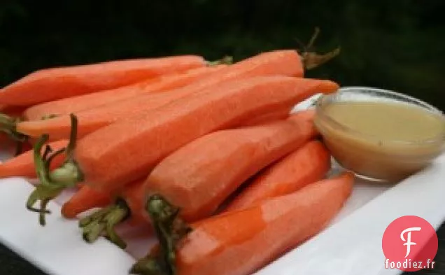 Carottes À la Vinaigrette de Dijon Faible en gras