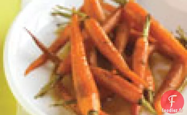 Carottes Rôties À L'Orange Et Au Miel