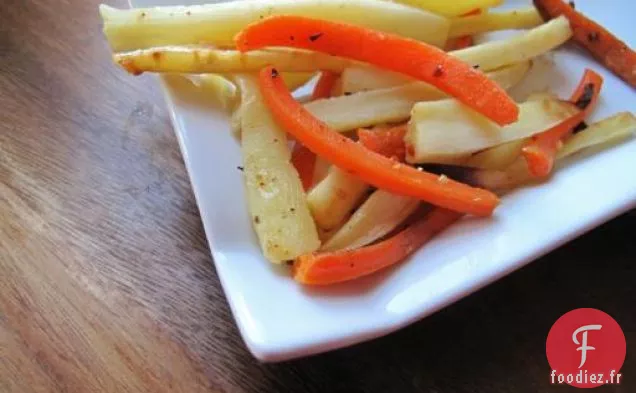 Parnsipes et Carottes Rôties