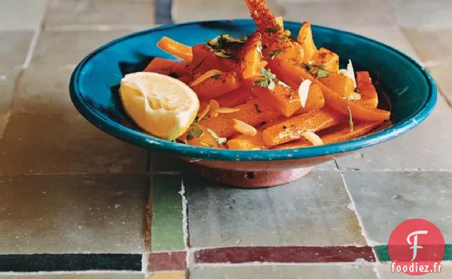 Carottes épicées au Persil et à la Coriandre