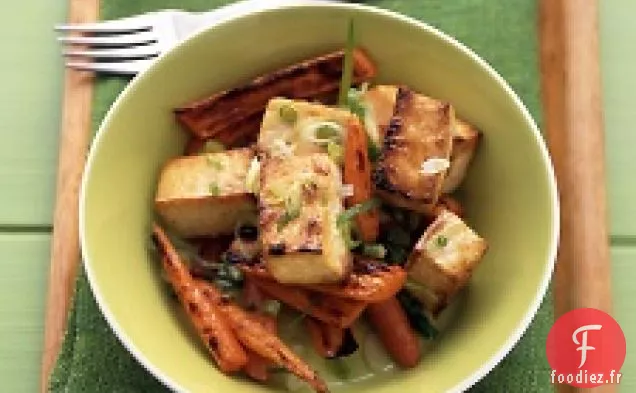 Tofu Glacé Au Soja Et Carottes