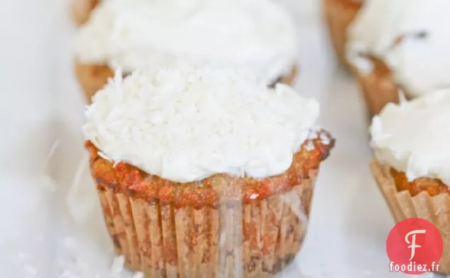 Une histoire de Récupération (et un pour les Cupcakes aux Carottes sans Grains avec Glaçage au Fromage à la Crème au Miel)