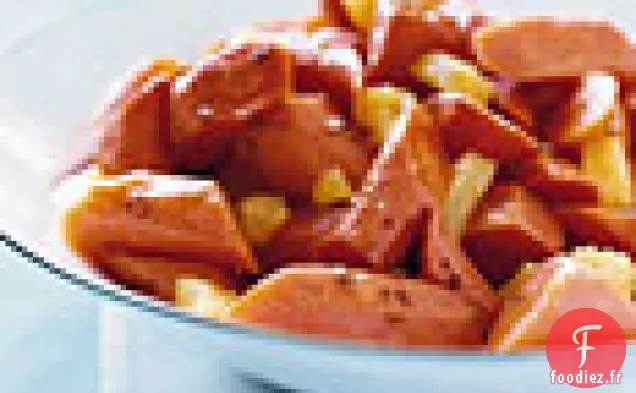 Carottes Glacées au Cumin et à l'Orange