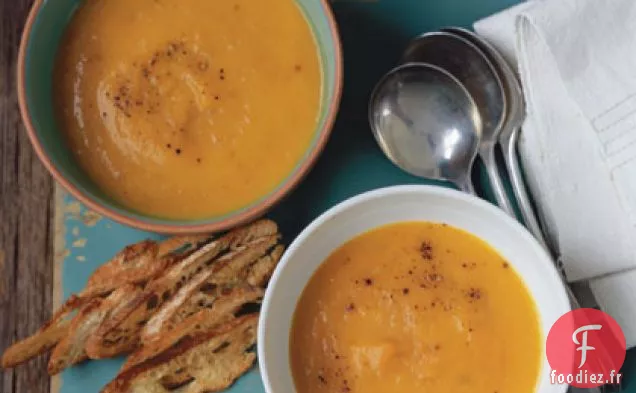 Soupe de Carottes Rôties et Panais