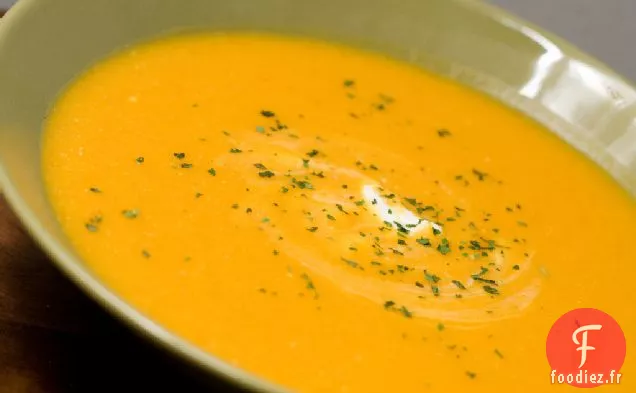 Recette De Soupe Aux Carottes Et Au Gingembre À l'Anis Étoilé