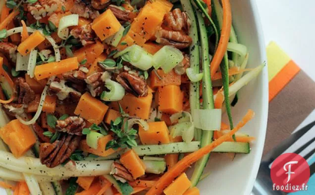 Carottes, Courgettes Et Fromage Leicester Rouge