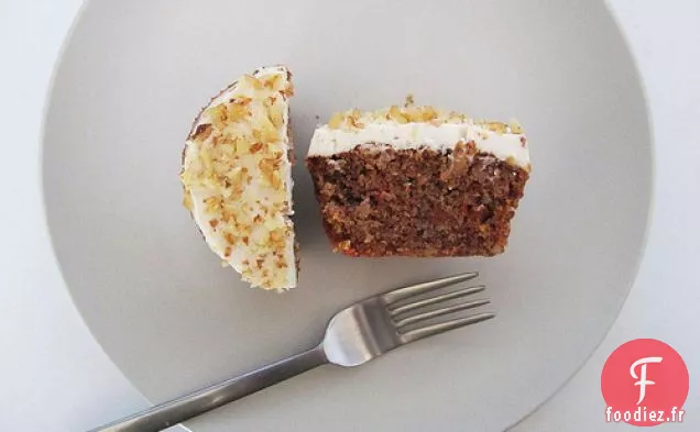 Gâteaux À L'Huile D'Olive À L'Orange Carotte Et Fromage À La Crème À l'Érable