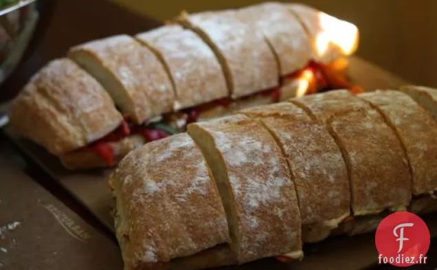 Sandwichs Marocains À La Carotte Et Au Houmous Avec Tapenade D'Olives Vertes