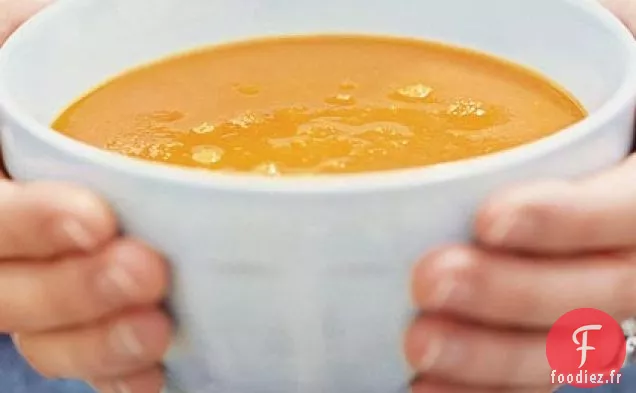 Soupe aux Carottes et Haricots Blancs