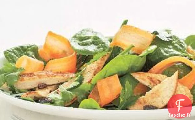 Salade De Poulet Marocaine Aux Carottes Recette