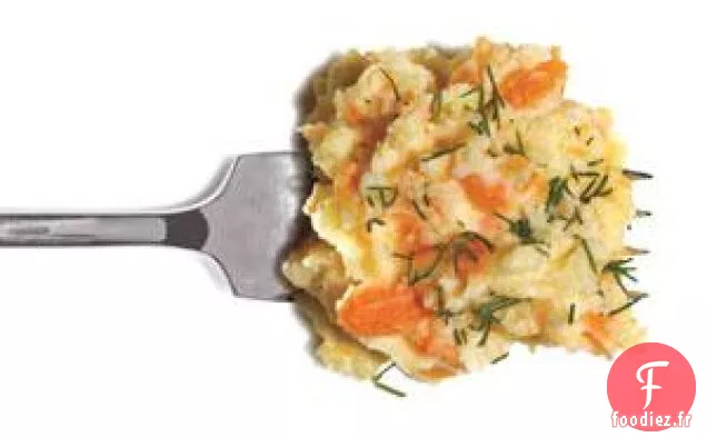 Purée De Pommes De Terre Aux Carottes Et À L'Aneth