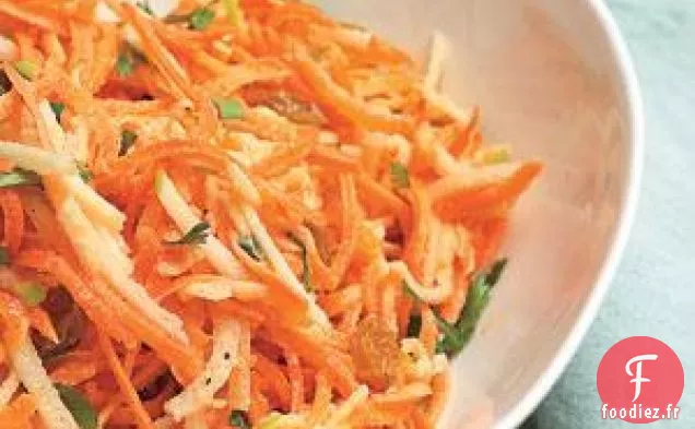 Recette De Salade De Carottes Et De Pommes Aux Raisins Secs
