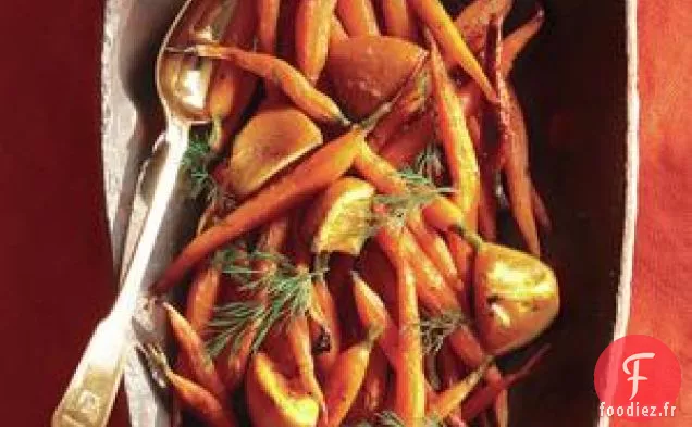 Carottes Et Oranges Miellées