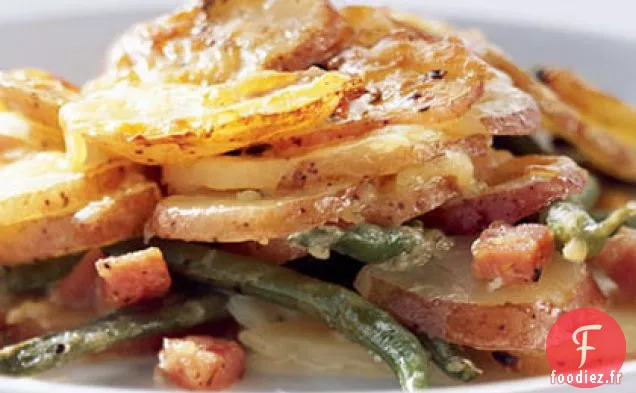 Gratin de Pommes de Terre aux Carottes et Asiago