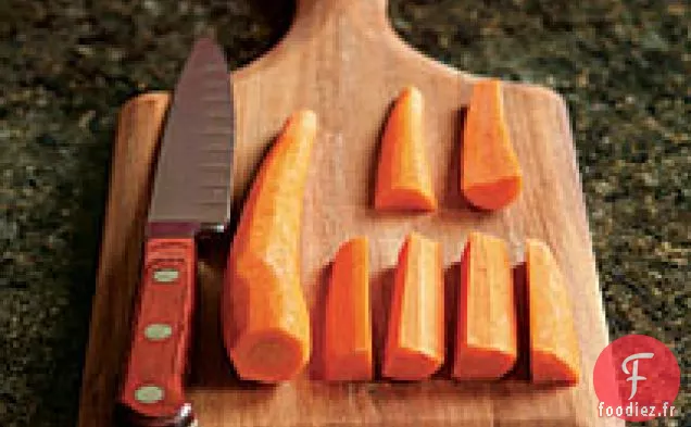 Carottes Épicées Au Jalapeño et Poivron Rouge Rôti