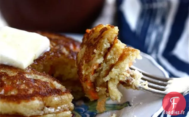 Crêpes Aux Carottes de Maïs