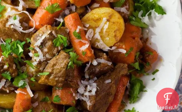 Ragoût de Bœuf à la Noix De Coco