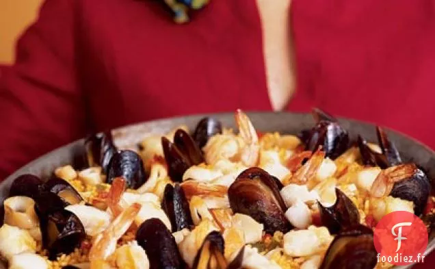 Paella aux Fruits de Mer